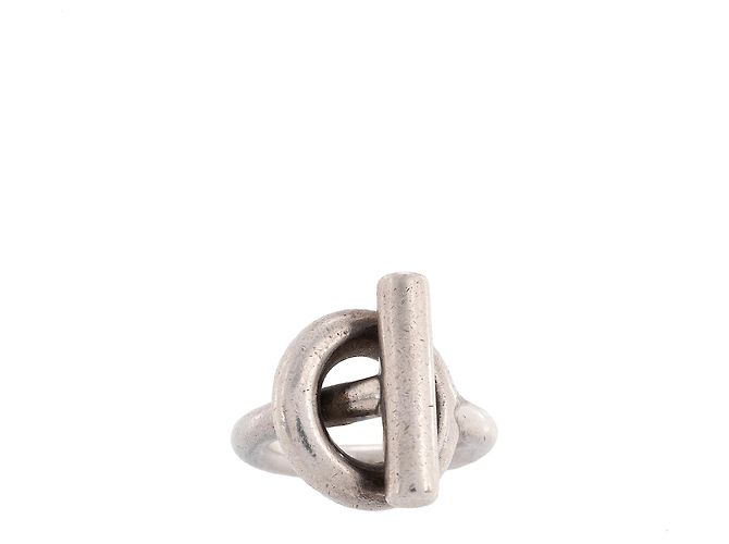HERMÈS - Échappée Ring Large Model Hermès in Silver (T51) Metallic