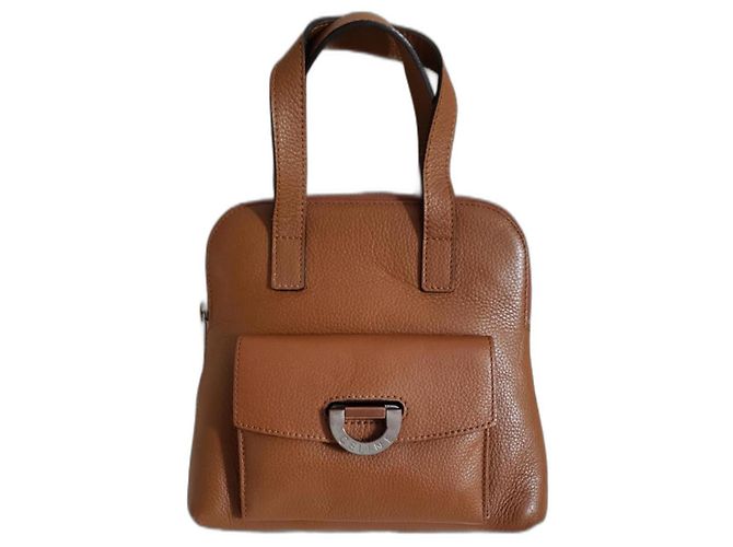 Bolsa de couro marrom Céline