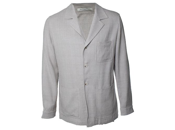Autre Marque Suitsupply, Leinenblazer Greenwich in Beige