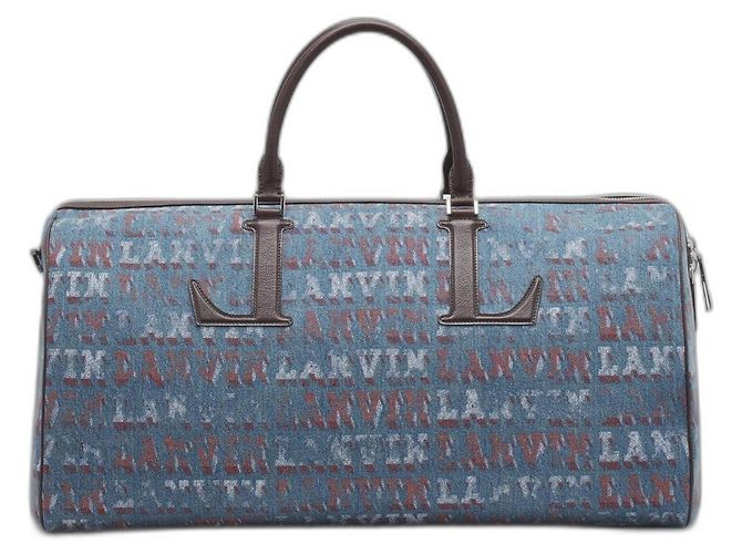 Borsa da Viaggio Lanvin X Future Marrone Blu