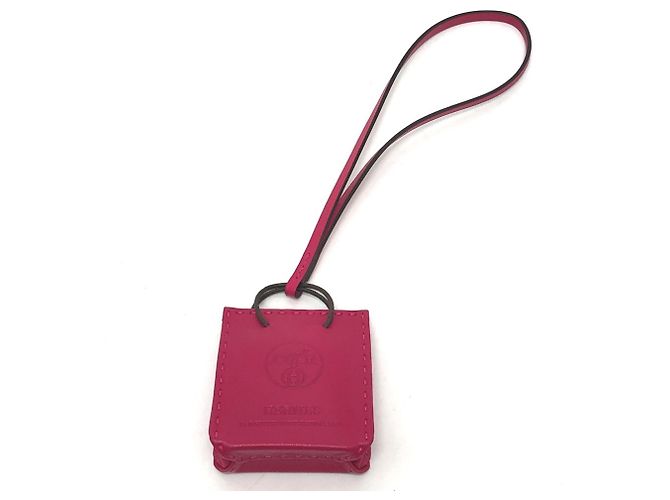Charm de Bolsa Laranja Hermès Roxo