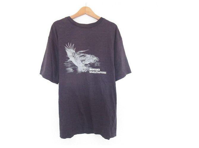 Autre Marque Camiseta de algodón THE SHINZONE EAGLE Gris