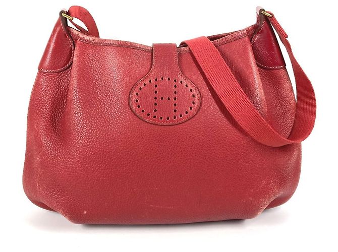 Sac Rodeo Vintage d'Hermès Rouge