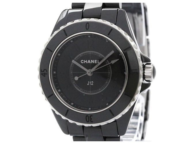 Relógio de quartzo cerâmico CHANEL J12 Phantom H6346