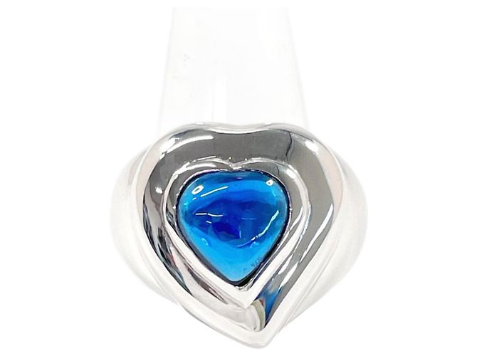 Anillo Corazón Yves Saint Laurent en Plata 925