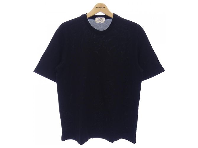 Hermès T-shirt in cotone Hermes Nero