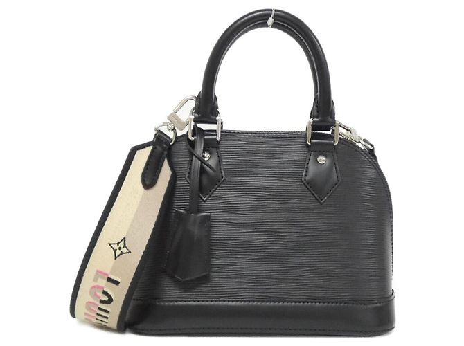 Borsa Alma BB in Epi di Louis Vuitton Nero
