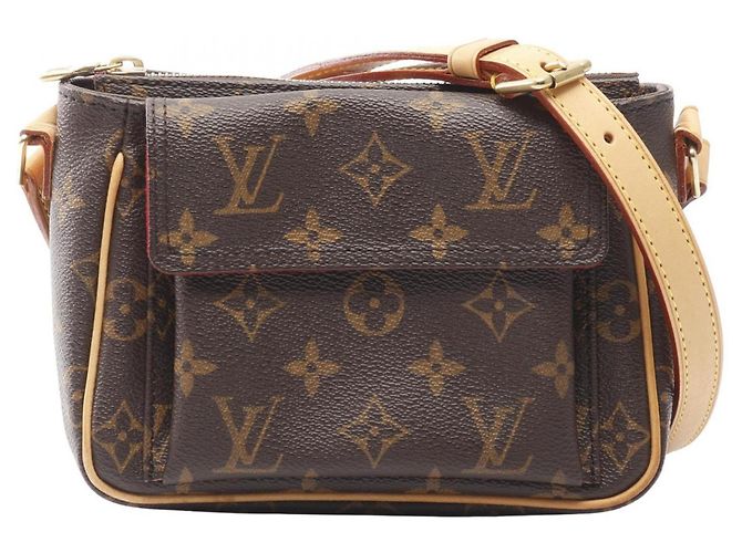 Borsa a Spalla Monogram Viva Cite PM di Louis Vuitton Marrone