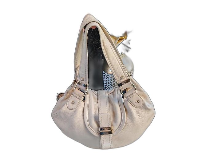 Sac à main Lancel Frasque en cuir beige
