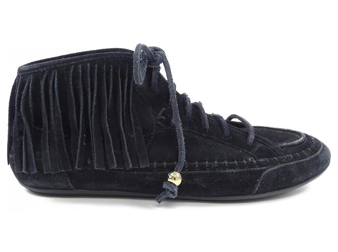 Chaussures en cuir Louis Vuitton Noir