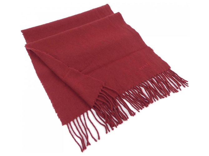 Hermès Hermes Cashmere Stole Red
