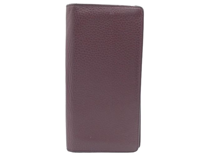 Louis Vuitton Taurillon Portefeuille Brazza Wallet Brown