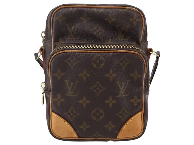 Borsa Amazone Louis Vuitton in tela Monogram Mini Marrone