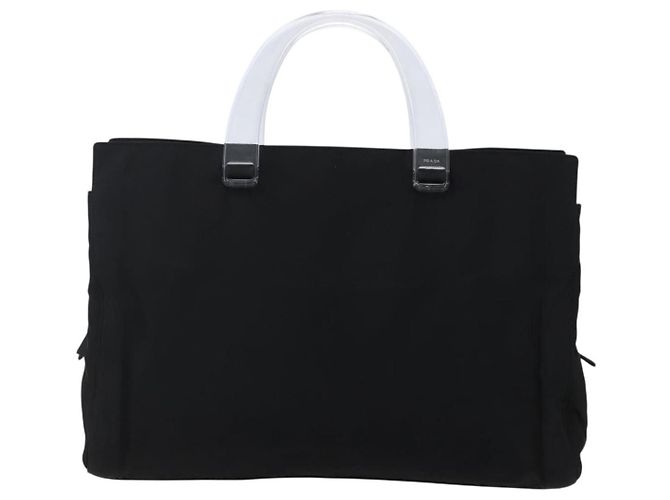 Prada Vintage Tote Tessuto Black