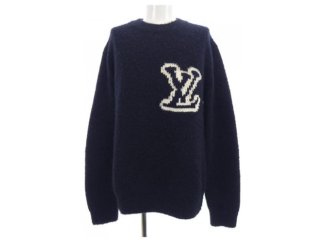 Malhas Louis Vuitton Azul Azul marinho
