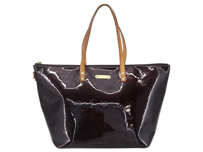 Louis Vuitton Bellevue Monogram Vernis GM Burdeos