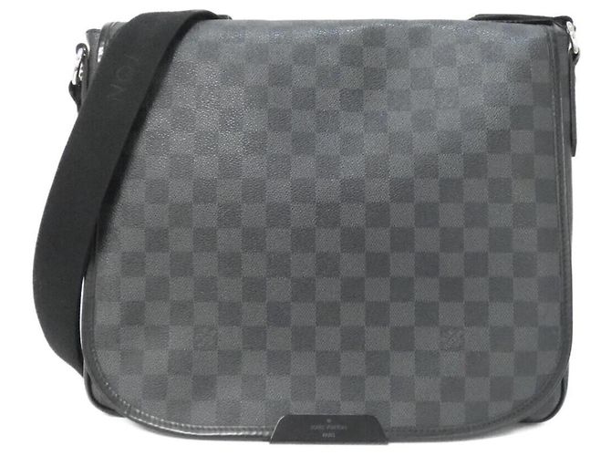 Bolsa de Ombro Daniel MM Damier Graphite Louis Vuitton Damier ebene