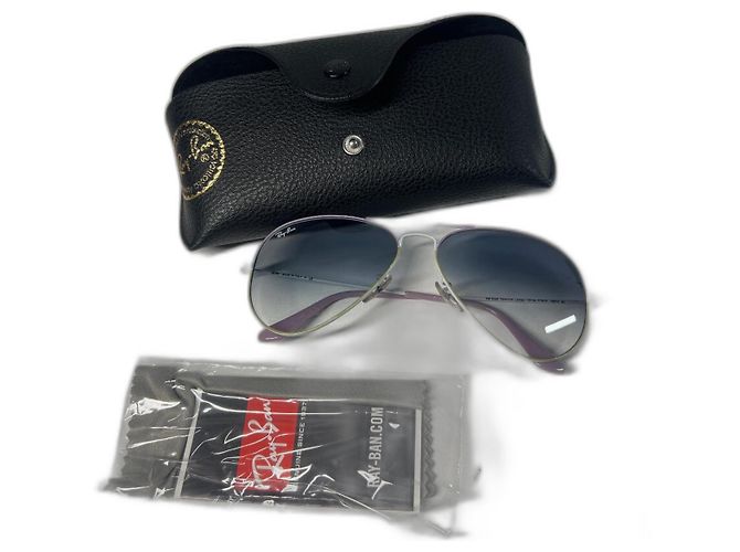 Gafas de sol Ray-Ban Aviator de metal 074/3F
