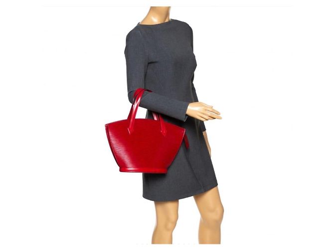 Louis Vuitton Epi Saint Jacques PM Rouge