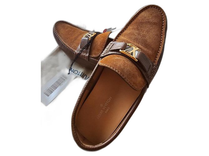 Mocassini Louis Vuitton Marrone