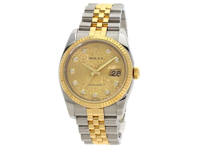 Rolex Datejust 116233G Diamond Watch  ref.2646529