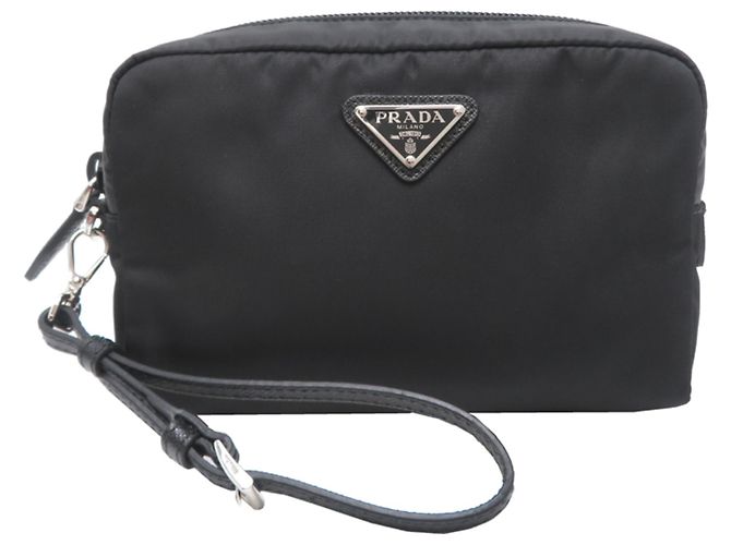 Pochette Re-Nylon Prada en Noir