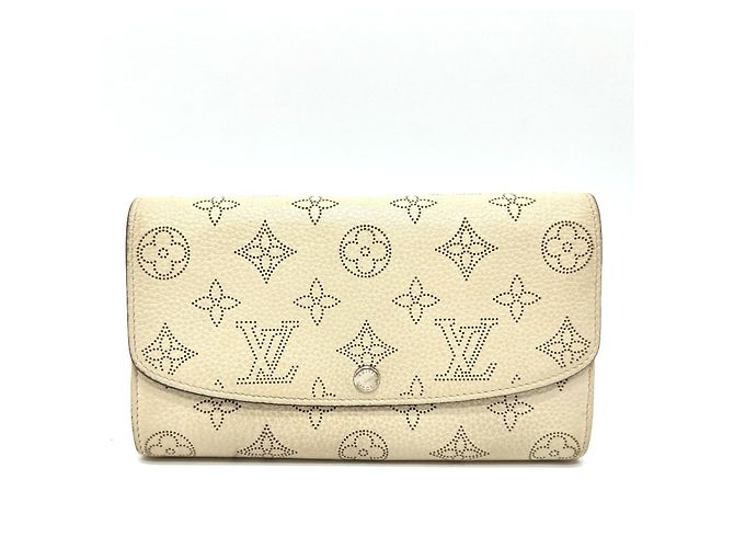 Louis Vuitton M60177 Iris Langbörse Weiß