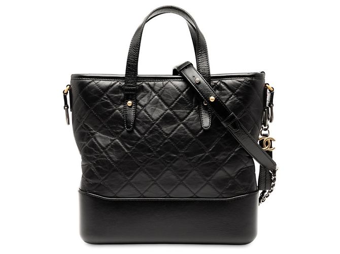 Bolsa Tote/Shoulder Gabrielle de Chanel Preto