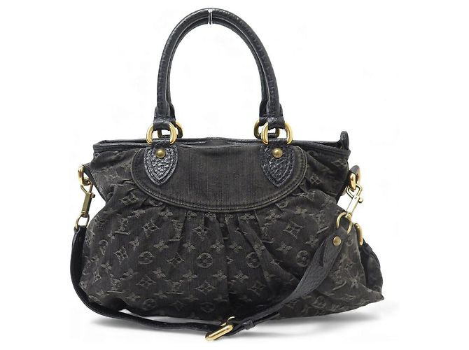 BORSA LOUIS VUITTON NEO CABBY M95351 MONOGRAM DENIM Nero
