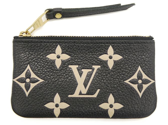 Louis Vuitton Pochette Cles Bicolor Coin Case