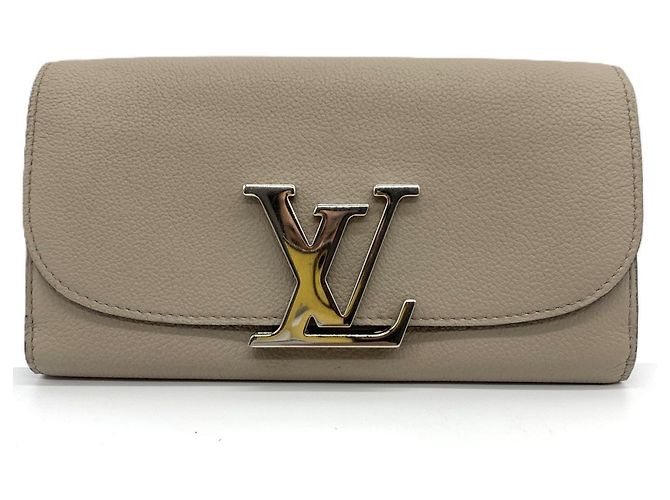 Cartera Larga Vivienne Parnassus de Louis Vuitton Beige