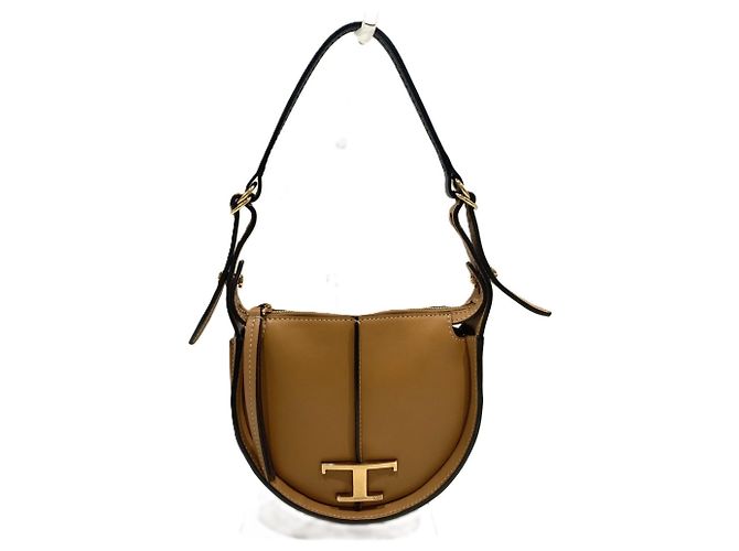 Bolsa Hobo Micro Atemporal da Tod's Marrom