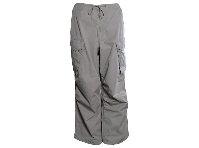 Agolde, pantalones cargo ginerva beige