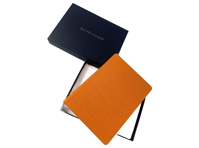 Ralph Lauren Notizbuch Orange