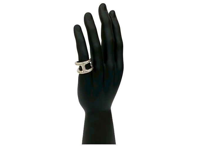Ring Hermès Anel de prata 925 Hermes Osmos