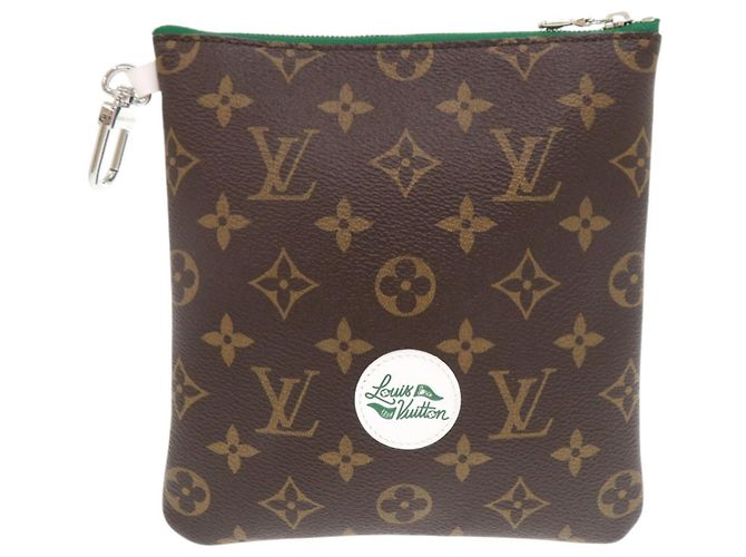 Pochette d'accessoires de golf Louis Vuitton Marron Monogramme