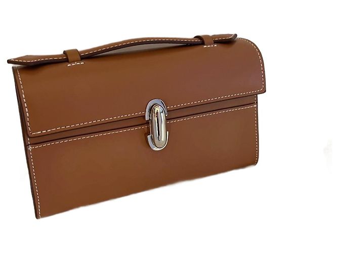 Autre Marque Pochete Savette Symmetry Marrom