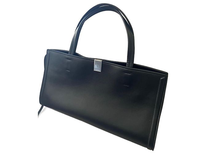 Sac Cabas Phoebe Philo Kit Cabas Petit Noir Cuir