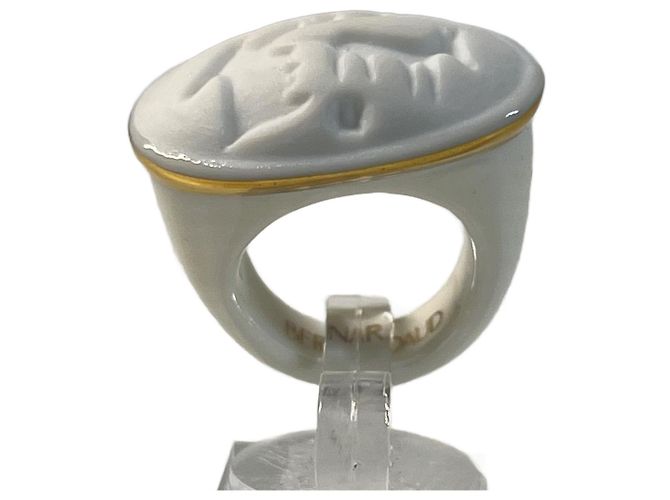 Autre Marque Bernardaud Porzellanring Weiß