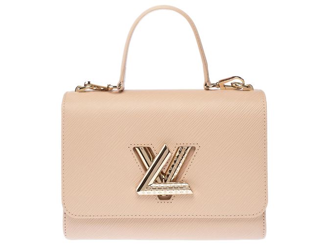 Bolsa LOUIS VUITTON Twist em Couro Bege - 103101
