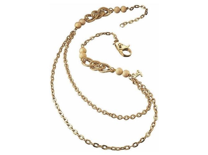Dolce & Gabbana Merveilleuse collier DOLCE&GABBANA en chaîne dorée double