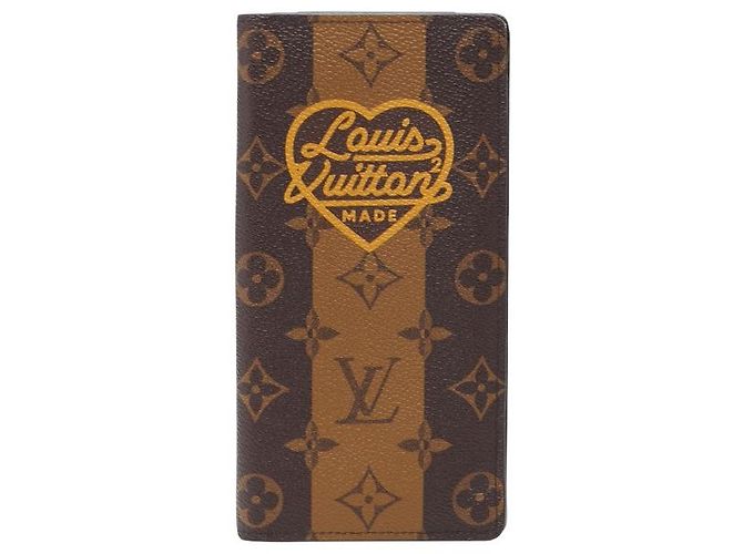 Portefeuille Plaza Monogram Long de Louis Vuitton Marron