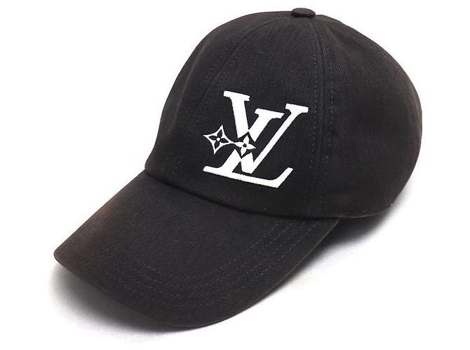 Gorra de algodón LV Smash de Louis Vuitton Negro