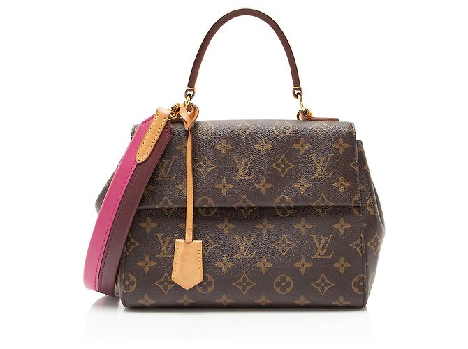 Bolsa Cluny BB em canvas Monogram Louis Vuitton Marrom