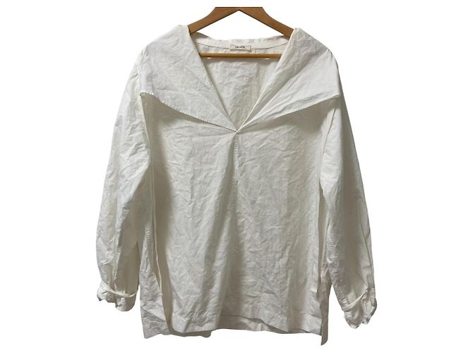 Autre Marque CAMISA COM CORDÃO ESLOW Branco