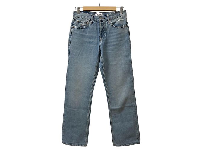 Autre Marque Levi's RE/DONE Gerade Jeans Blau