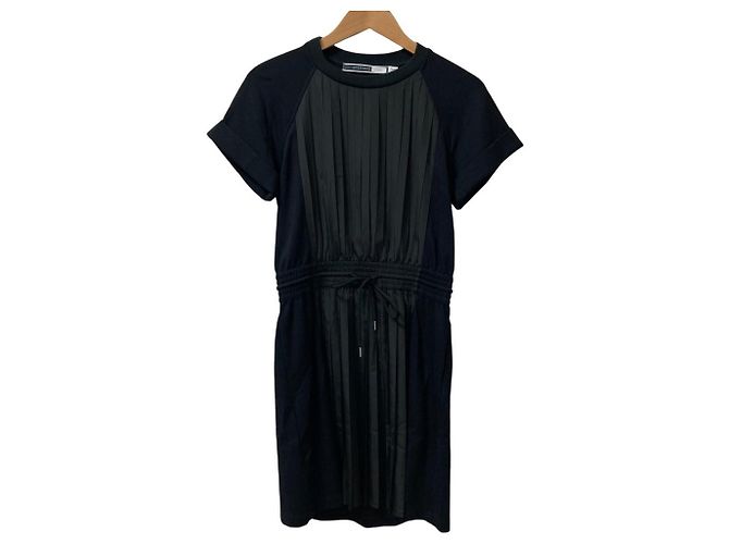 Max Mara SPORTMAX CODE Pleated Dress Black