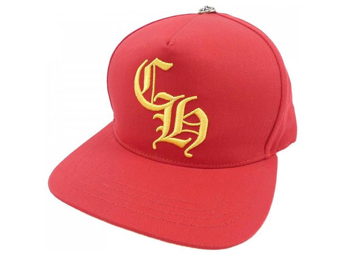 Chrome Hearts Cap Rot Gelb 