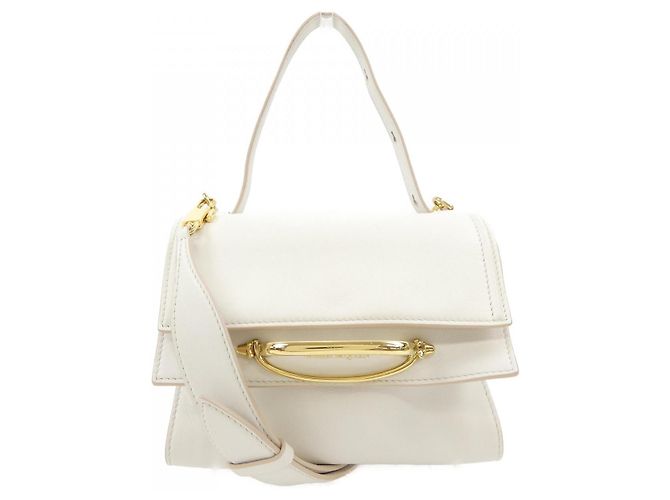 Borsa Alexander McQueen Bianco 