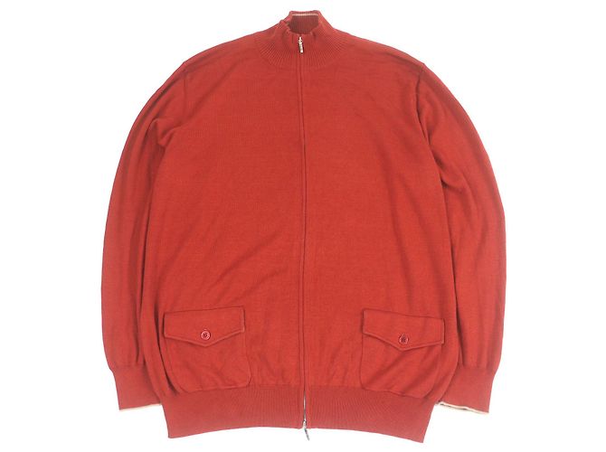 Autre Marque Loro Piana Baumwolljacke Orange